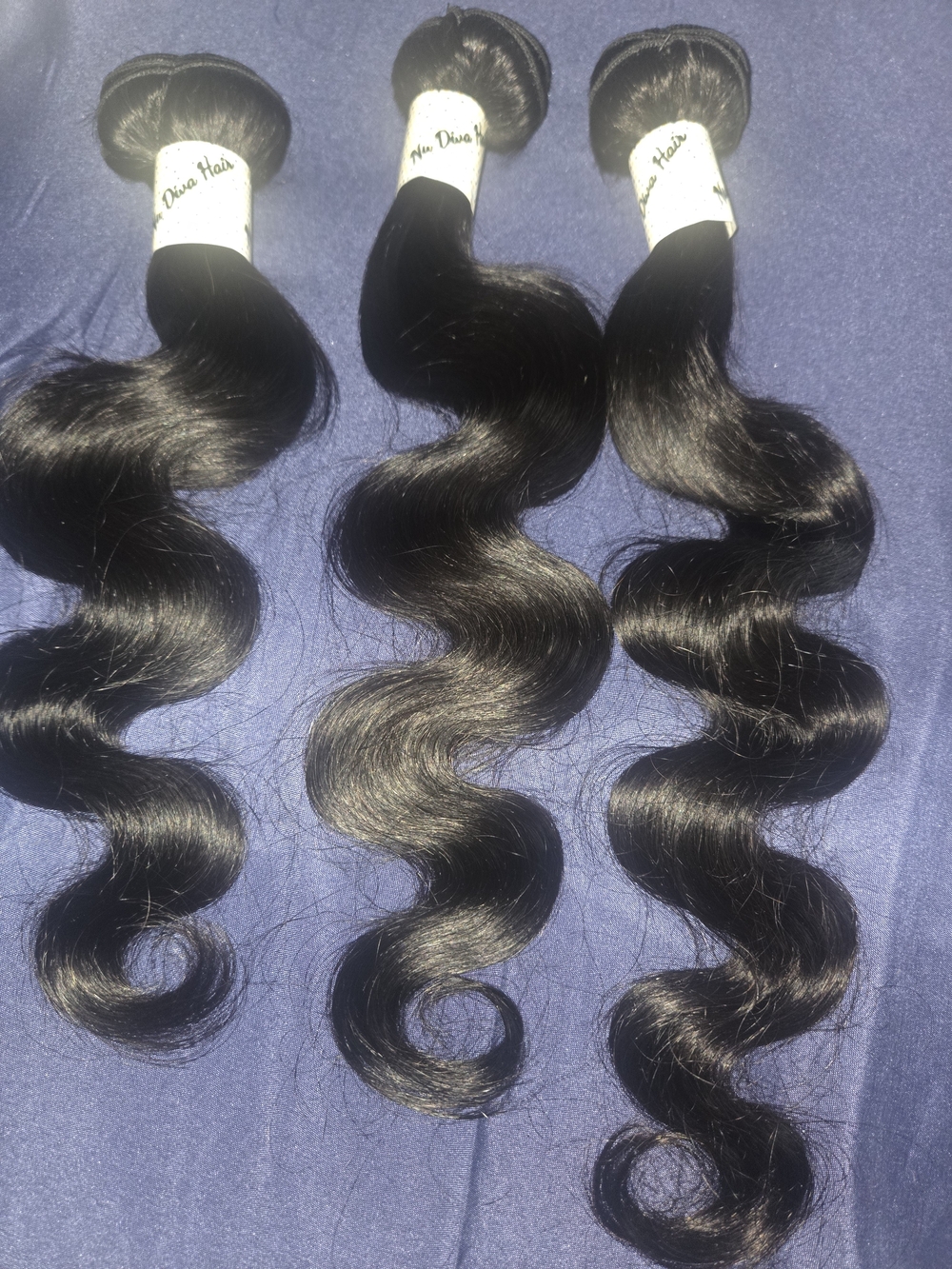 Natural Black Body Wave Hair 3 Bundles